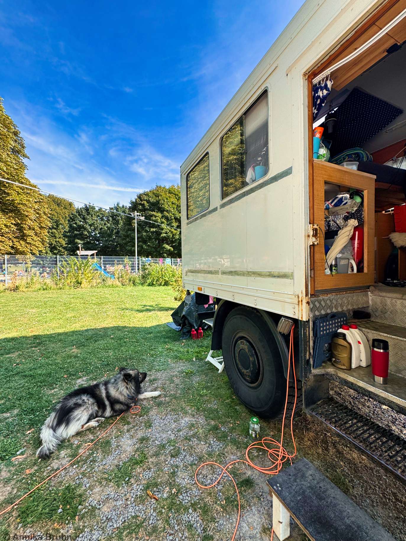 Siehst du nun sind alle vier Positionen vorbereitet